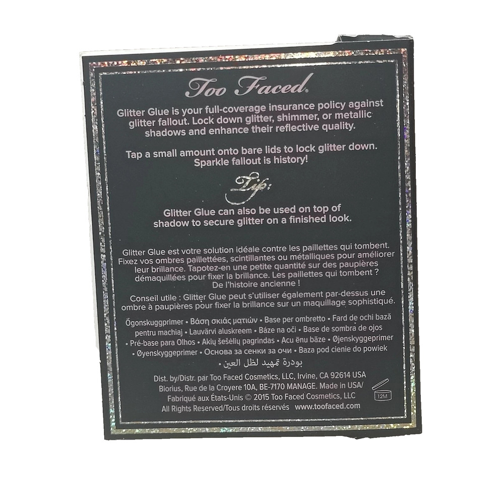 TOO FACED GLITTER GLUE GLITTER SHADOW PRIMER 0.17 OZ 5G - Picture 3 of 3